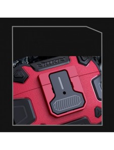 Nillkin Bounce Pro Case fodral för AirPods Pro 2 pansarfodral för hörlurar röd