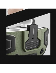 Nillkin Bounce Pro Case fodral för AirPods Pro 2 pansarfodral för hörlurar röd