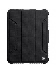 Nillkin Bumper Läderfodral Pro armored Smart Cover med kameraskal och iPad mini 2021 ställ svart
