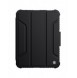 Nillkin Bumper Läderfodral Pro armored Smart Cover med kameraskal och iPad mini 2021 ställ svart