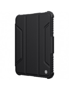 Nillkin Bumper Läderfodral Pro armored Smart Cover med kameraskal och iPad mini 2021 ställ svart