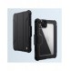 Nillkin Bumper Läderfodral Pro armored Smart Cover med kameraskal och iPad mini 2021 ställ svart