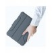 Nillkin Bumper Läderfodral Pro armored Smart Cover med kameraskal och iPad mini 2021 ställ svart