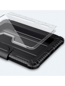 Nillkin Bumper Läderfodral Pro armored Smart Cover med kameraskal och iPad mini 2021 ställ svart