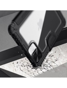 Nillkin Bumper Läderfodral Pro armored Smart Cover med kameraskal och iPad mini 2021 ställ svart