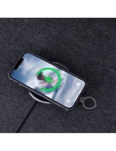 Nillkin CamShield Armor Pro Case Cover iPhone 14 Plus Armor Cover med kameraskydd Ring Stativ Svart