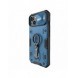 Nillkin CamShield Armor Pro Case Cover iPhone 14 Plus Armor Cover med kameraskydd Ring Stativ Blå
