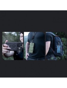 Nillkin CamShield Armor Pro Case Cover iPhone 14 Pro Armor Cover med kameraskydd Ring Stativ Blå