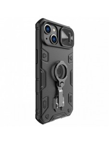 Nillkin CamShield Armor Pro Fodral till iPhone 14 Armored cover stand ring svart