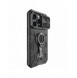Nillkin CamShield Armor Pro Fodral till iPhone 14 Pro Armored cover stand ring svart