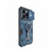 Nillkin CamShield Armor Pro Magnetic Case för iPhone 14 Pro Magnetic MagSafe Cover med kameraskydd blå