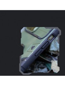 Nillkin CamShield Armor Pro Magnetic Case iPhone 14 Plus Magnetic MagSafe Cover med kameraskydd blå