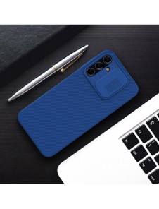 Nillkin CamShield Fodral för Samsung Galaxy A14 5G / Galaxy A14 skal med kamerafodral blå