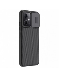 Nillkin CamShield-fodral för Xiaomi Redmi Note 12 5G / Poco X5 5G-fodral med kamerahölje svart