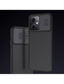 Nillkin CamShield-fodral för Xiaomi Redmi Note 12 5G / Poco X5 5G-fodral med kamerahölje svart