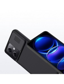 Nillkin CamShield-fodral för Xiaomi Redmi Note 12 5G / Poco X5 5G-fodral med kamerahölje svart