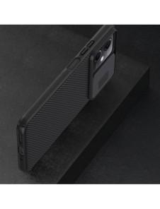 Nillkin CamShield-fodral för Xiaomi Redmi Note 12 5G / Poco X5 5G-fodral med kamerahölje svart