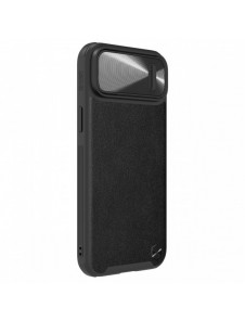 Nillkin CamShield Leather S Fodral iPhone 14 skal med kameraskal svart