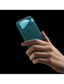 Nillkin CamShield Leather S Fodral iPhone 14 skal med kameraskal svart