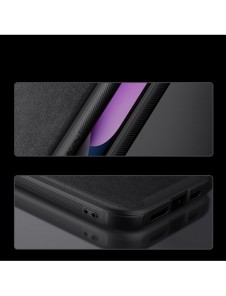 Nillkin CamShield Leather S Fodral iPhone 14 skal med kameraskal svart