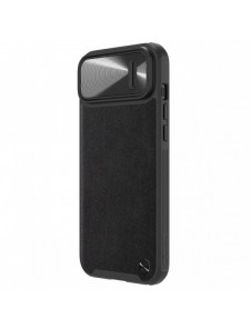 Nillkin CamShield Leather S Fodral iPhone 14 Plus skal med kameraskal svart