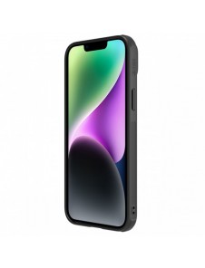 Nillkin CamShield Leather S Fodral iPhone 14 Plus skal med kameraskal svart
