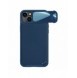Nillkin CamShield Leather S Fodral iPhone 14 Plus skal med kameraskal blå