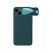Nillkin CamShield Leather S Fodral iPhone 14 Plus skal med kameraskal grönt