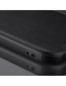 Nillkin CamShield Leather S Fodral iPhone 14 Plus skal med kameraskal grönt