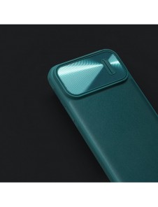 Nillkin CamShield Leather S Fodral iPhone 14 Pro Max skal med kameraskal svart