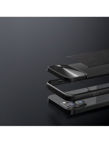 Nillkin CamShield Leather S Fodral iPhone 14 Pro Max skal med kameraskal svart