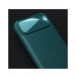 Nillkin CamShield Läder S-fodral iPhone 14 Pro Max skal med kameraskal grönt