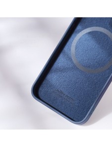 Nillkin CamShield Magnetic Silikonfodral iPhone 14 Pro magnetiskt MagSafe-skal med kameraskydd grönt