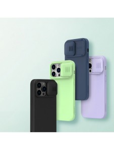 Nillkin CamShield Magnetic Silikonfodral iPhone 14 Pro Max Magnetic MagSafe Skal med kamerafodral Svart