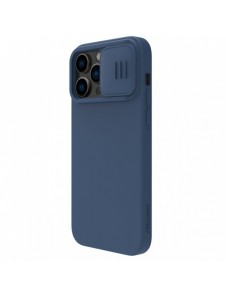 Nillkin CamShield Magnetic Silikonfodral iPhone 14 Pro Max Magnetic MagSafe Skal med kameraskydd blå