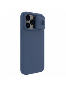 Nillkin CamShield Magnetic Silikonfodral iPhone 14 Pro Max Magnetic MagSafe Skal med kameraskydd blå