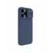 Nillkin CamShield Magnetic Silikonfodral iPhone 14 Pro Max Magnetic MagSafe Skal med kameraskydd blå