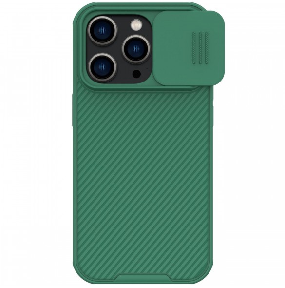 Nillkin CamShield Pro-fodral (PC och TPU) iPhone 14 Pro 6.1 2022 Deep Green