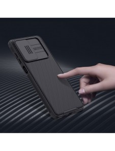 Nillkin CamShield Pro Case Armored Pouch Cover Kamera Cover Kamera Samsung Galaxy A73 Blå