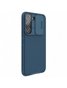 Nillkin CamShield Pro Fodral Armored Pouch Cover Kameraskydd Kamera Samsung Galaxy S22 + (S22 Plus) Blå