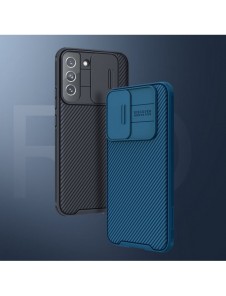 Nillkin CamShield Pro Fodral Armored Pouch Cover Kameraskydd Kamera Samsung Galaxy S22 + (S22 Plus) Blå
