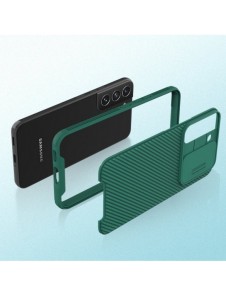 Nillkin CamShield Pro Fodral Armored Pouch Cover Kameraskydd Kamera Samsung Galaxy S22 + (S22 Plus) Blå
