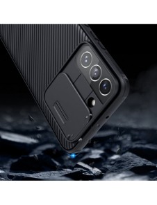 Nillkin CamShield Pro Fodral Armored Pouch Cover Kameraskydd Kamera Samsung Galaxy S22 + (S22 Plus) Blå
