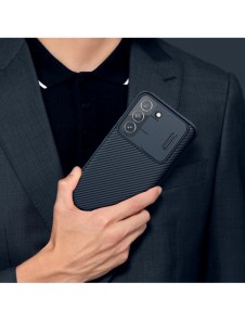 Nillkin CamShield Pro Fodral Armored Pouch Cover Kameraskydd Kamera Samsung Galaxy S22 + (S22 Plus) Blå