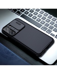 Nillkin CamShield Pro Fodral Armored Pouch Cover Kameraskydd Kamera Samsung Galaxy S22 + (S22 Plus) Blå
