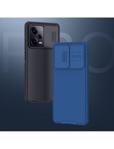 Nillkin CamShield Pro-fodral till Xiaomi Redmi Note 12 Pro / Poco X5 Pro 5G-fodral med kameraskydd svart