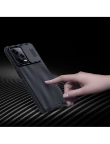 Nillkin CamShield Pro Fodral till Xiaomi Redmi Note 12 Pro+ skal med kamerafodral svart
