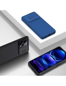 Nillkin CamShield Pro Fodral till Xiaomi Redmi Note 12 Pro+ skal med kamerafodral svart