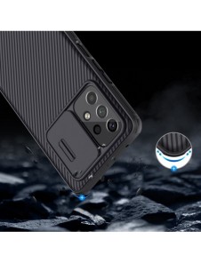 Nillkin CamShield Pro Case Hard Armor Cover Kameraskal till Samsung Galaxy A53 5G Svart