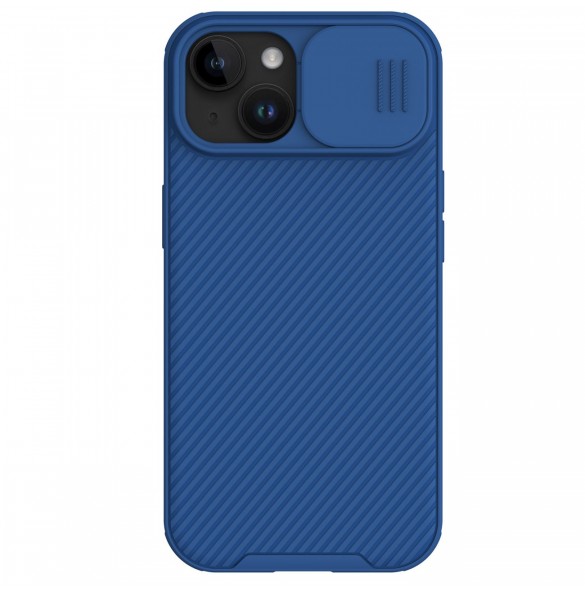 Nillkin CamShield Pro Magnetic Case for iPhone 15 Plus with Camera Protector - Blue